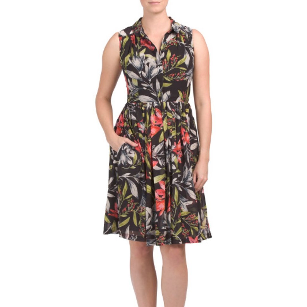 FRENCH CONNECTION Cadencia Drape Dress 4 - Picture 2 of 13